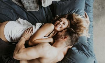 STD couple on bed