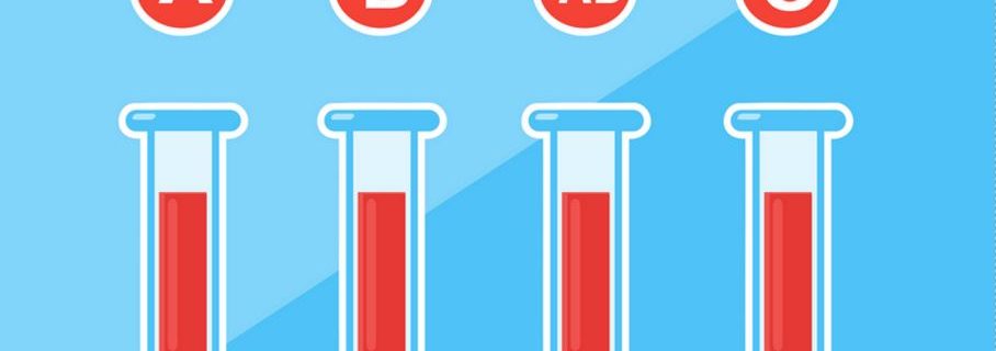 result-of-blood-type-test-by-express-method-doctor-finishing-mixing