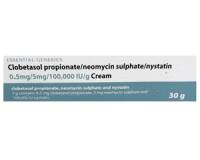 Klobetasol med Nystatin och Neomycin